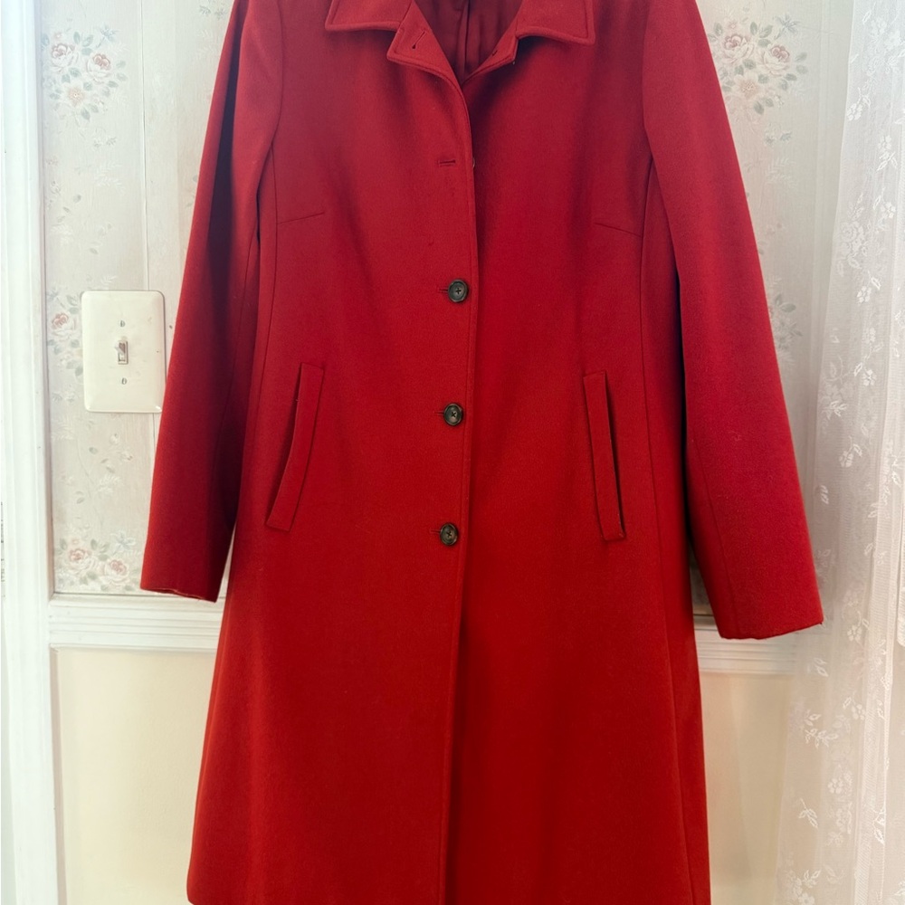 Banana Republic Scarlet Trench Coat